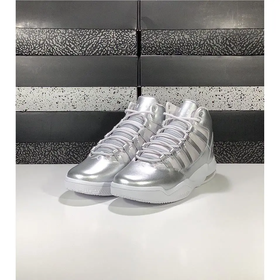 Nike shoes - Jordan Max Aura SE (GS) - AV5175-040 - Silver/Vast Grey-White 7