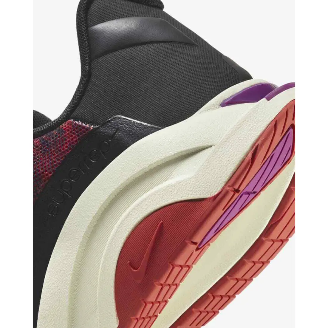 Nike shoes - Nike ZoomX SuperRep Surge - ZoomX SuperRep Surge - CU7627-003 - Black, Manufacturer: black/black/martian sunrise 1