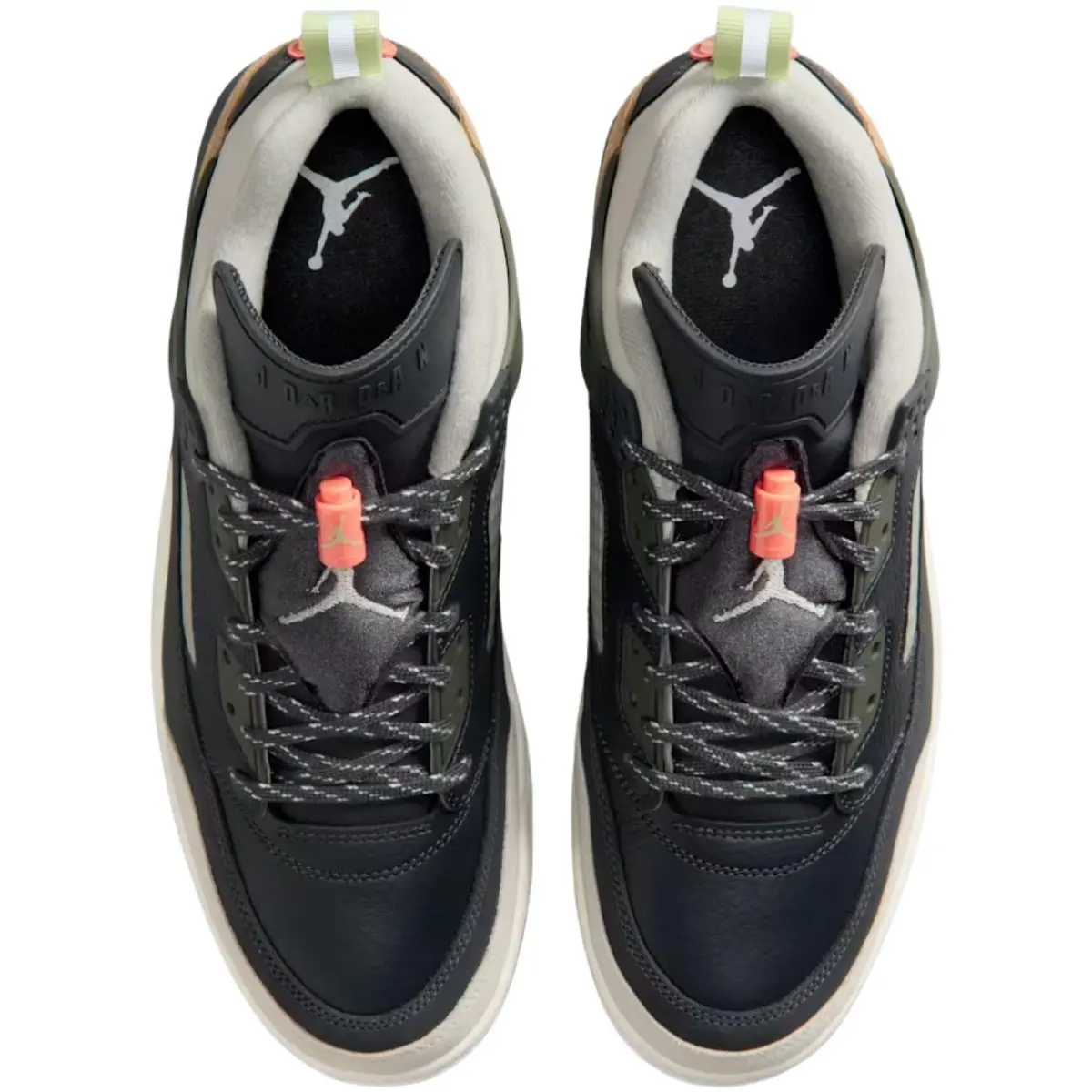 Nike shoes - Nike Air Jordan Spizike Low - Black/Black/Anthracite 42