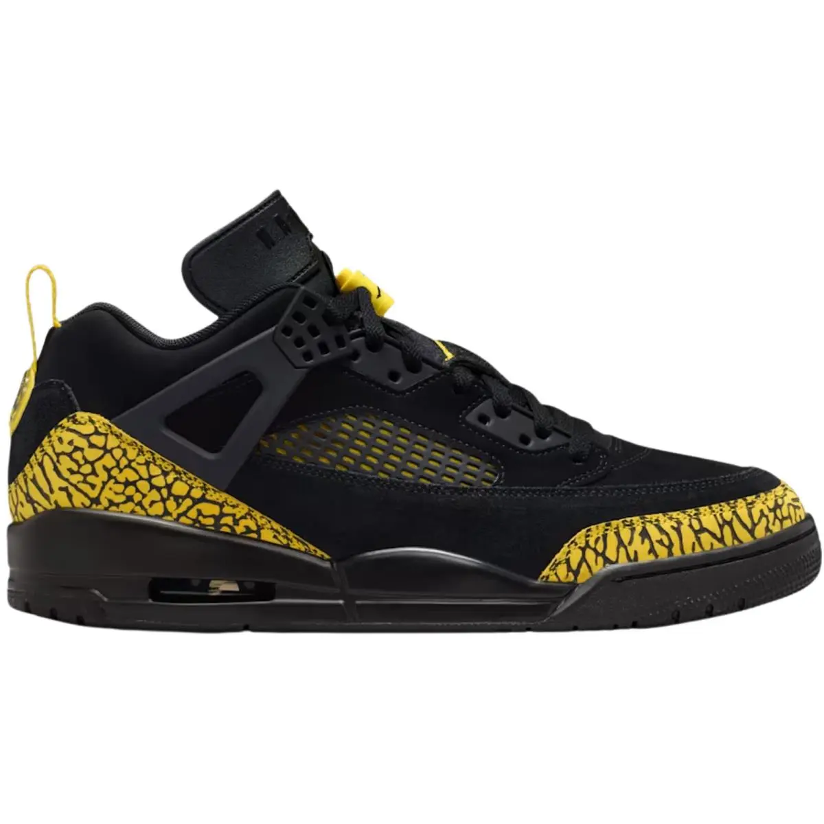 Air Jordan Spizike Low Men Sneaker Shoe US Size 7-14 Colors Black/Speed Yellow/Speed Yellow/Black by Nike