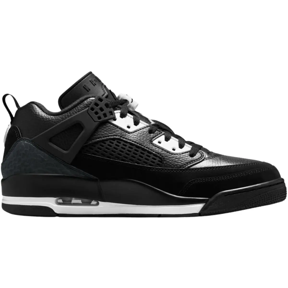 Air Jordan Spizike Low Men Sneaker Shoe US Size 7-14 Colors Black/White/White/Anthracite by Nike