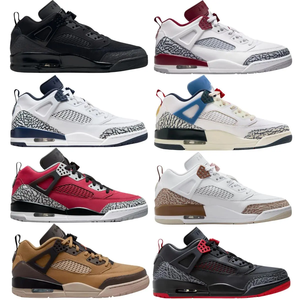 Nike shoes - Nike Air Jordan Spizike Low - Black/Black/Anthracite 34