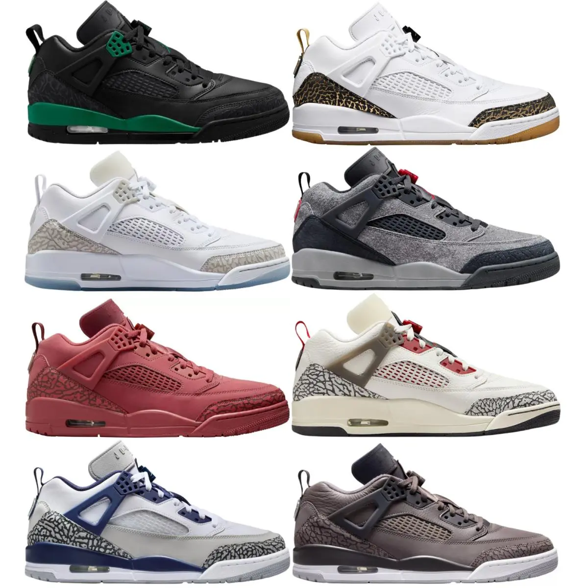 Nike shoes - Nike Air Jordan Spizike Low - Black/Black/Anthracite 35