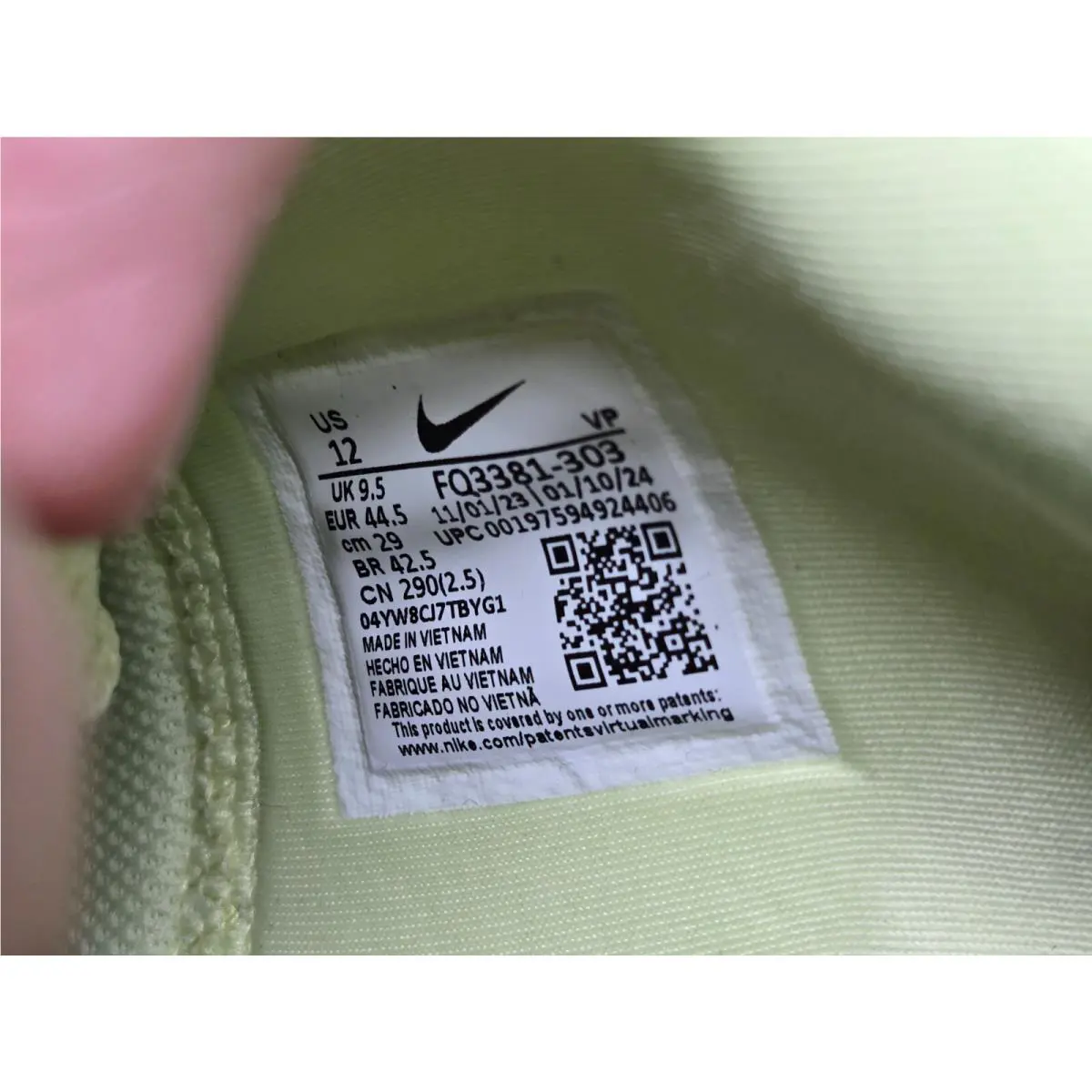 Nike shoes - Nike Sabrina 1 - Sabrina - FQ3381-303 - Yellow 5