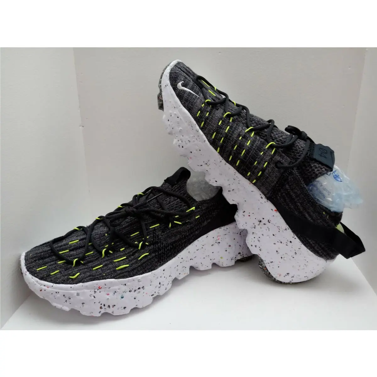 Nike shoes - Nike Space Hippie - Space Hippie - CZ6398-010 - Black/BLACK-Volt-White 8