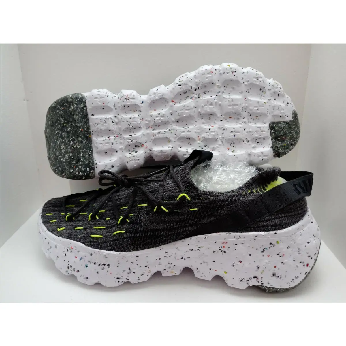 Nike shoes - Nike Space Hippie - Space Hippie - CZ6398-010 - Black/BLACK-Volt-White 3