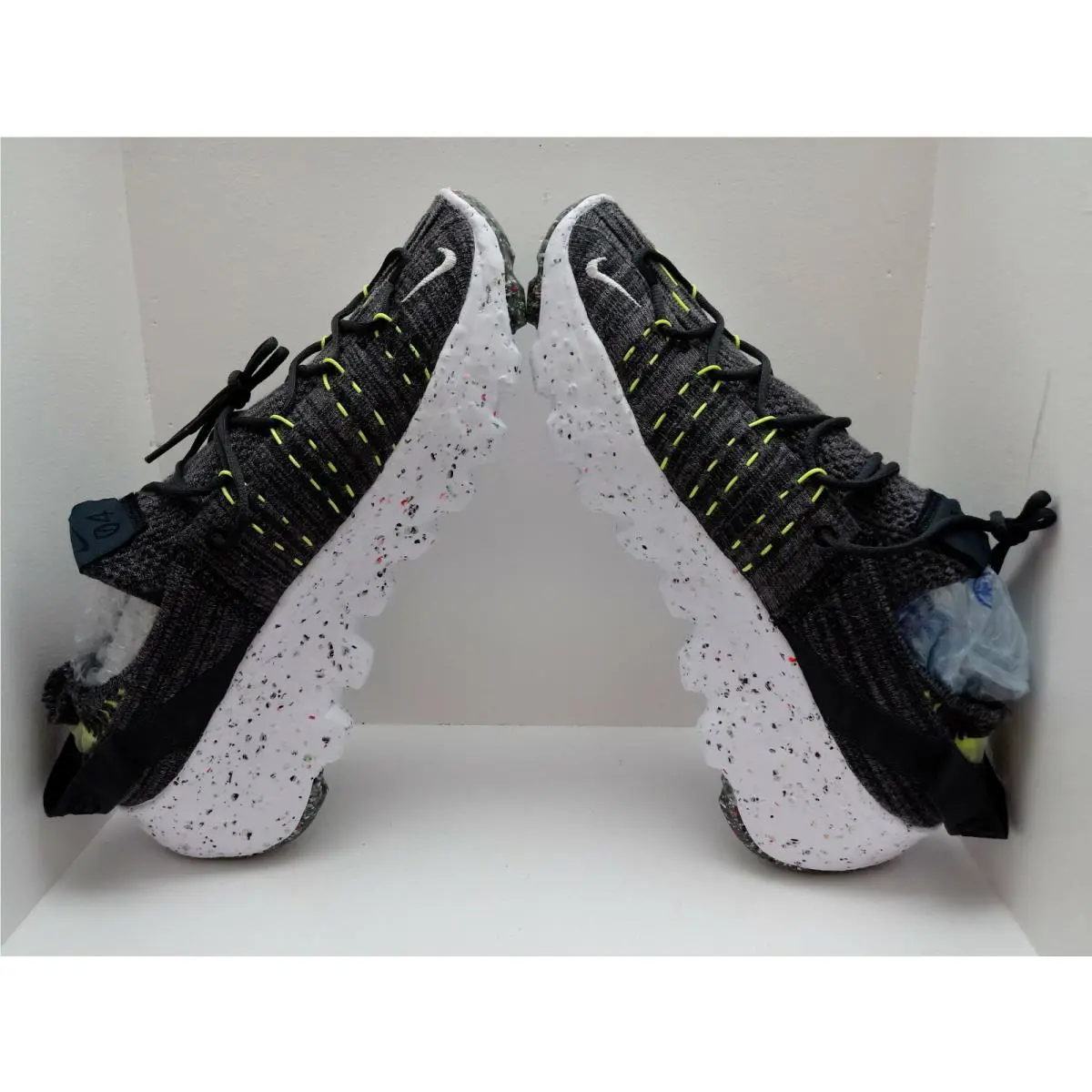 Nike shoes - Nike Space Hippie - Space Hippie - CZ6398-010 - Black/BLACK-Volt-White 4