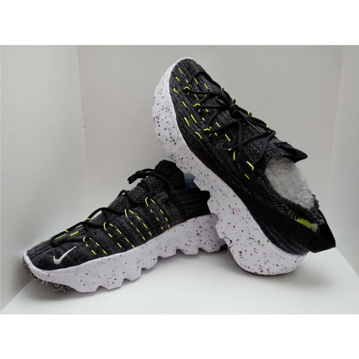 Nike shoes - Nike Space Hippie - Space Hippie - CZ6398-010 - Black/BLACK-Volt-White 7
