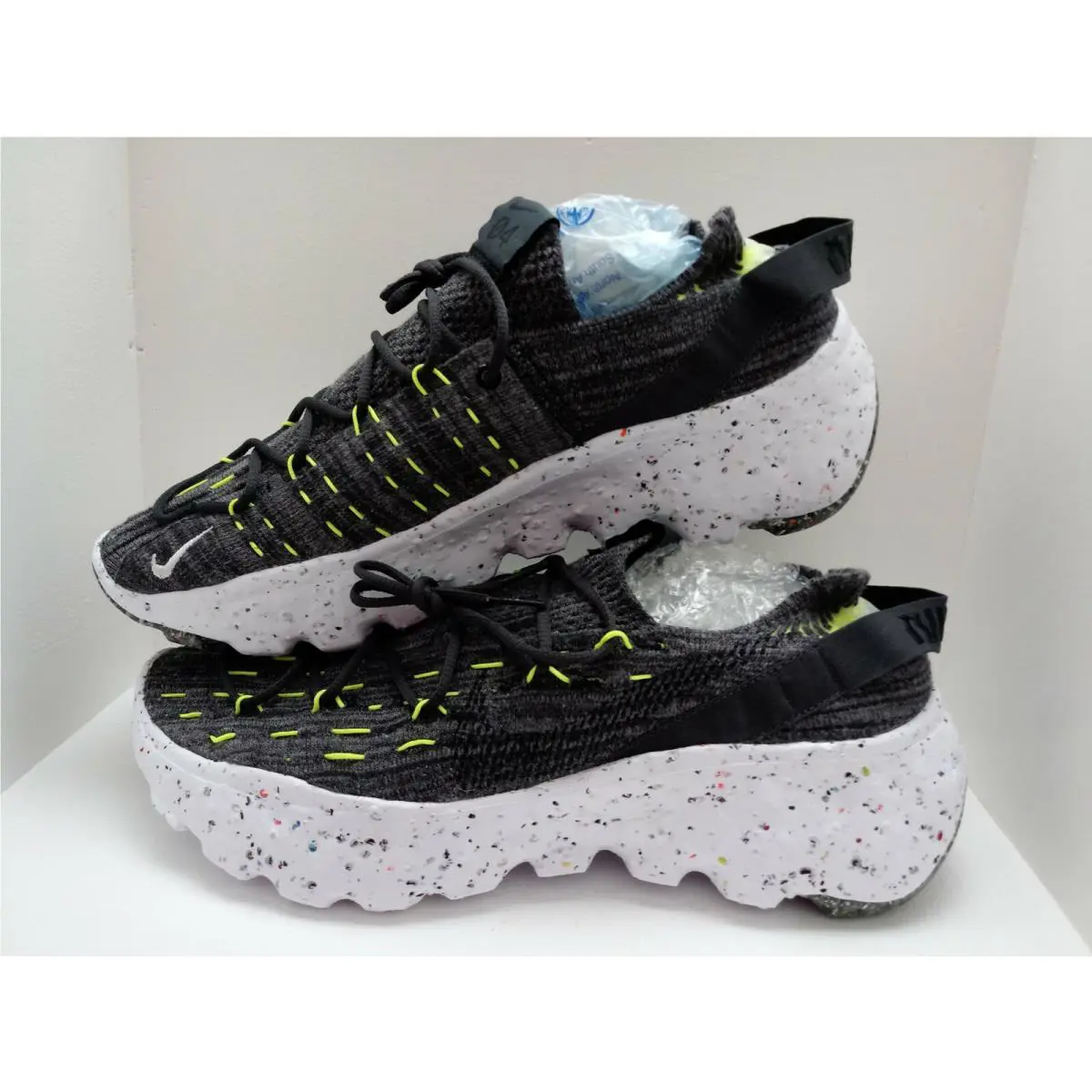 Nike shoes - Nike Space Hippie - Space Hippie - CZ6398-010 - Black/BLACK-Volt-White 12