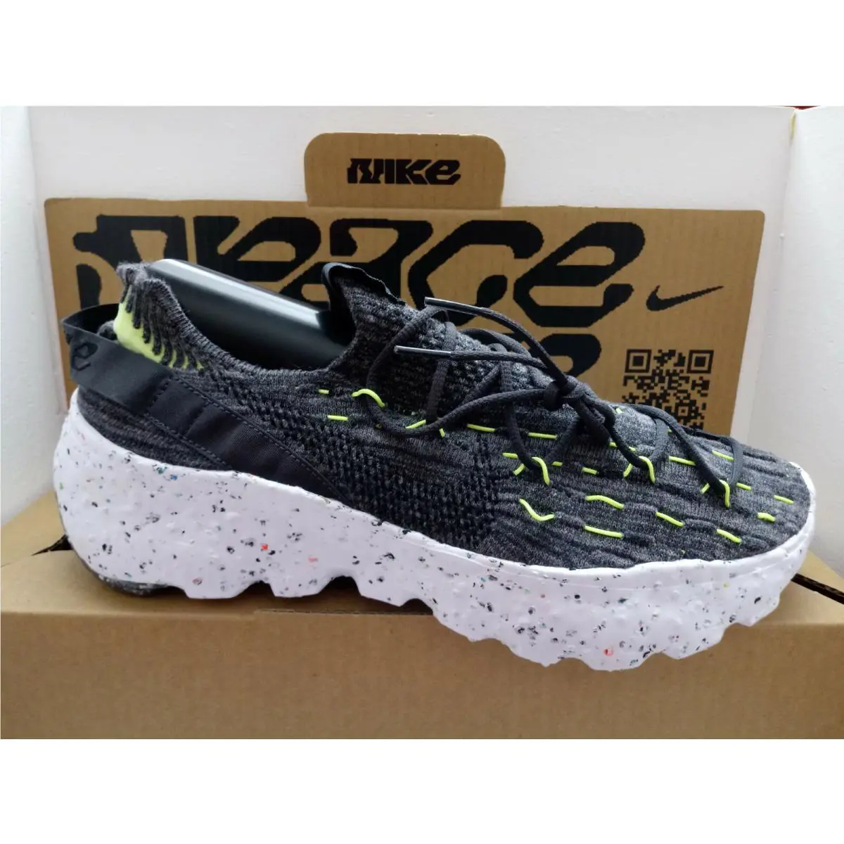 Nike shoes - Nike Space Hippie - Space Hippie - CZ6398-010 - Black/BLACK-Volt-White 13