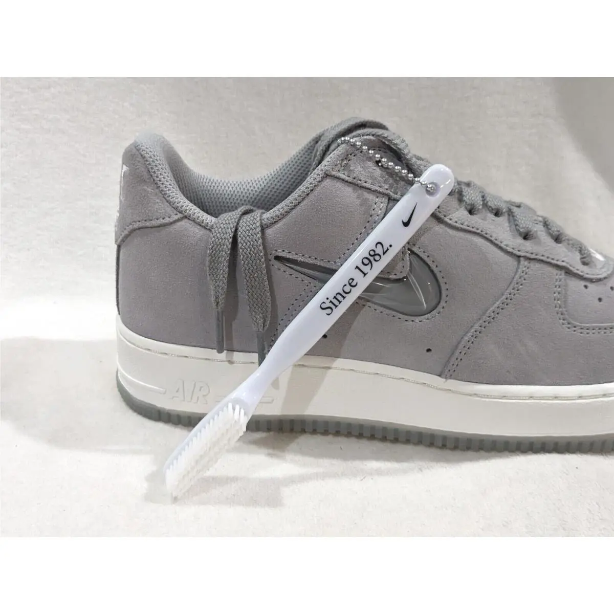 Nike shoes - Nike Air Force 1 Low Retro - DV0785-003 - Light Smoke Grey 8