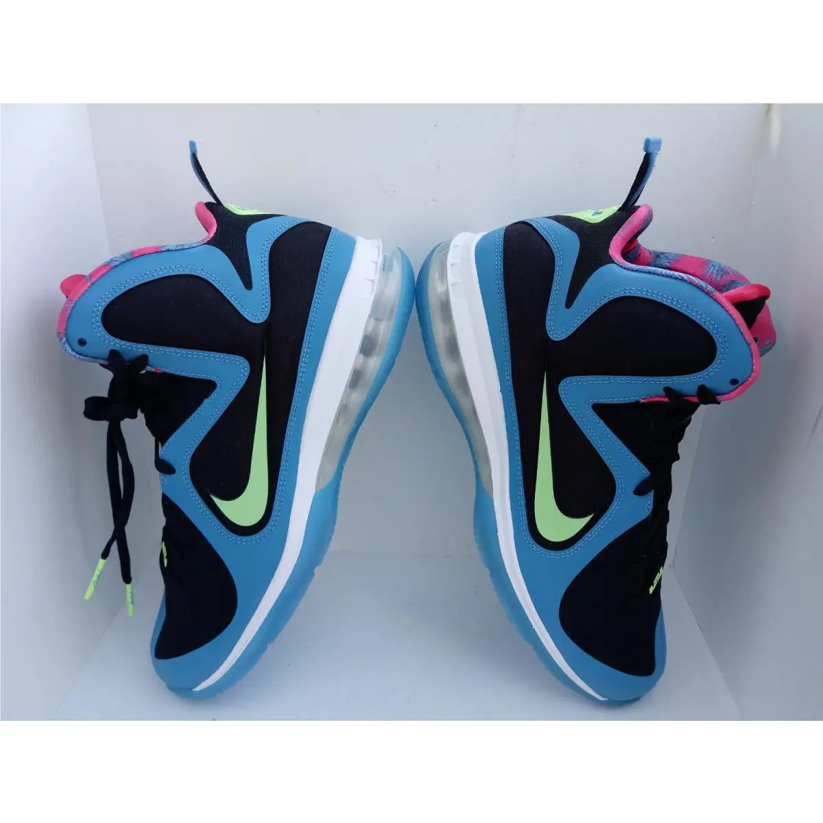 Nike shoes - Nike LeBron 9 - LeBron - DO5838-001 - BLACK/LIME GLOW-DUTCH BLUE 3