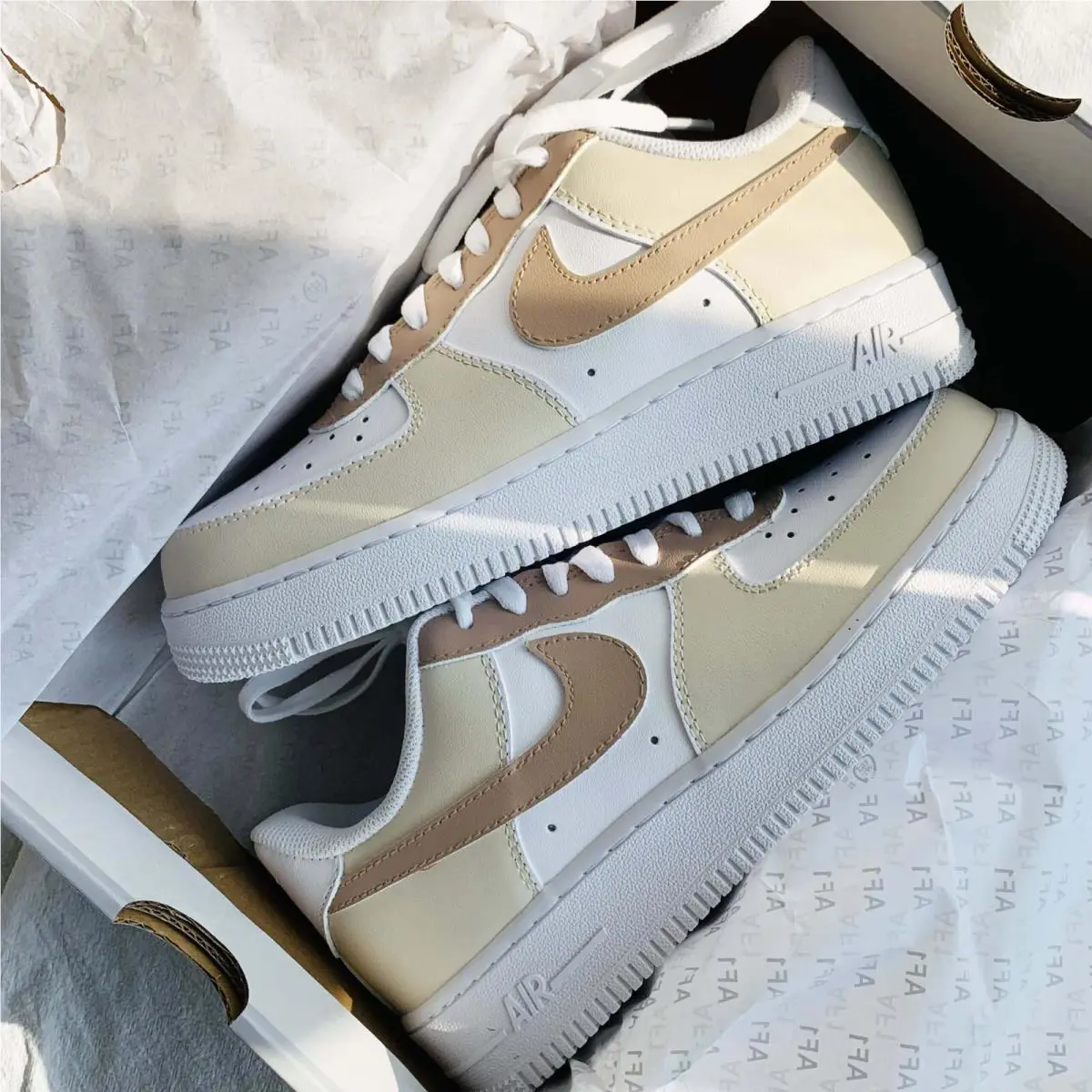 Nike shoes - Nike Air Force 1 - Air Force - CW2288-111 - Beige 20