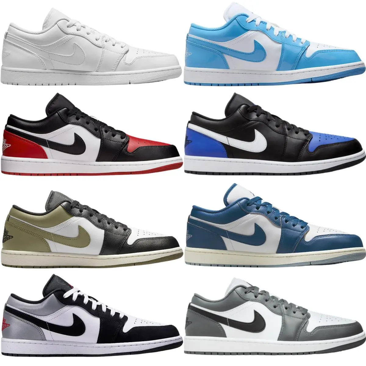 Nike shoes - Nike Air Jordan 1 Low Retro - White/White/White 59