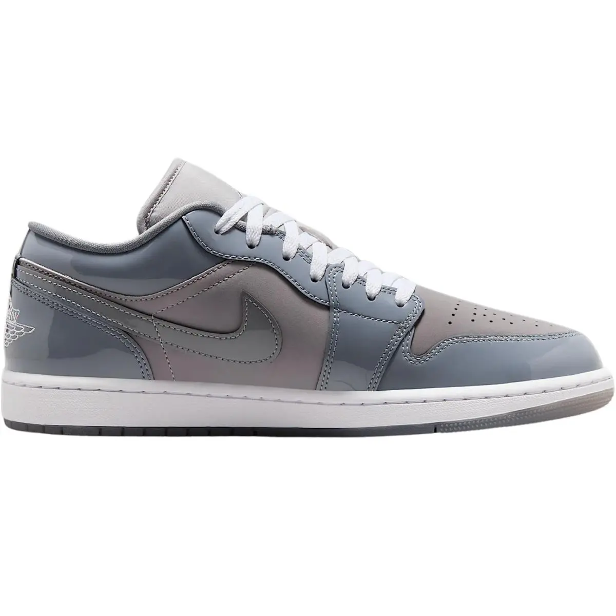 Nike shoes - Nike Air Jordan 1 Low Retro - White/White/White 9