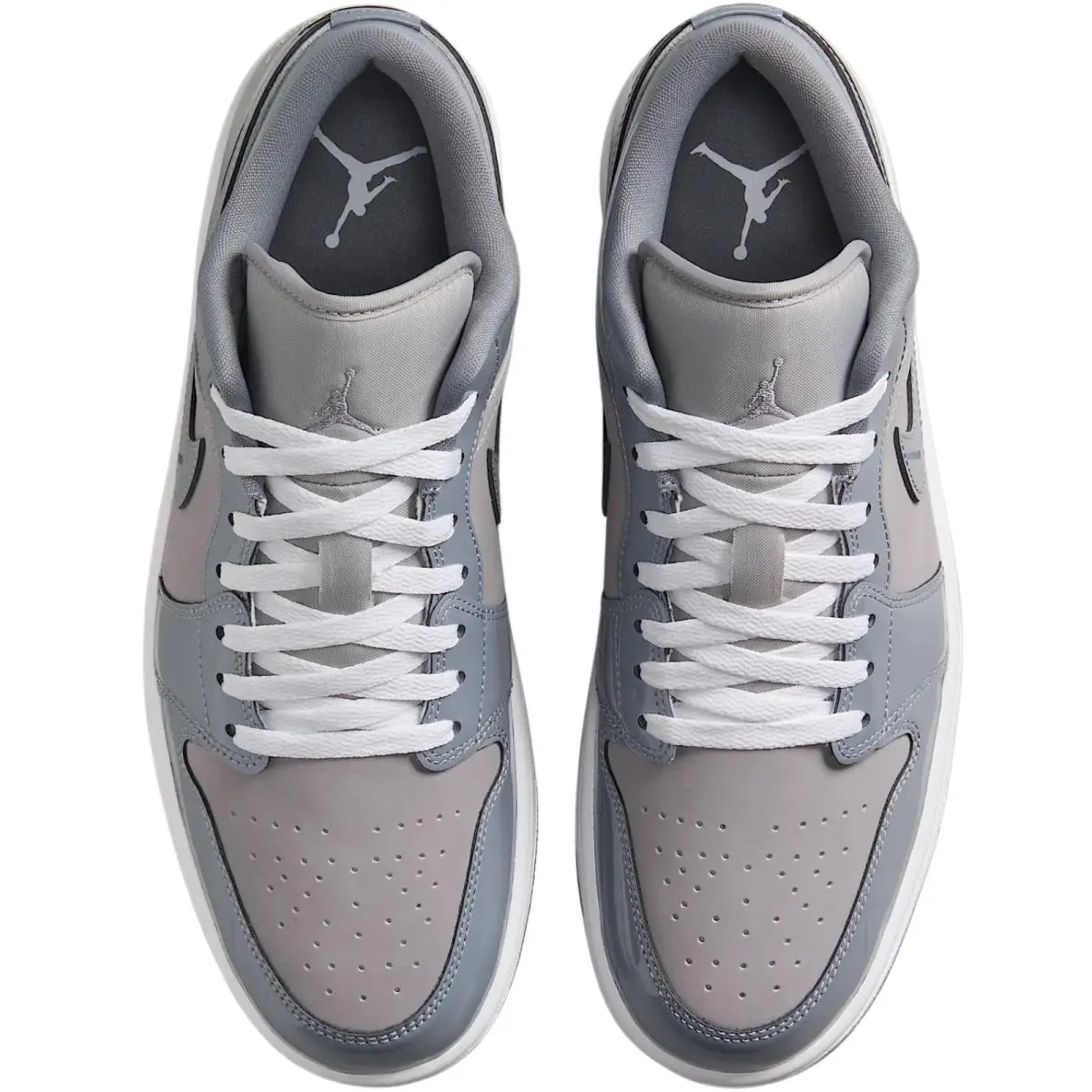 Nike shoes - Nike Air Jordan 1 Low Retro - White/White/White 12