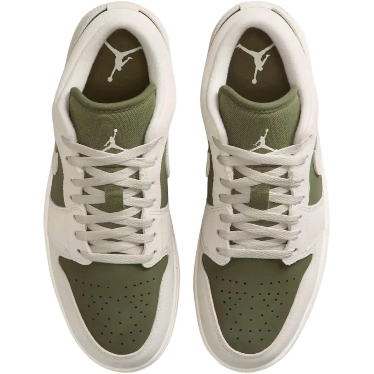 Nike shoes - Nike Air Jordan 1 Low Retro - White/White/White 32