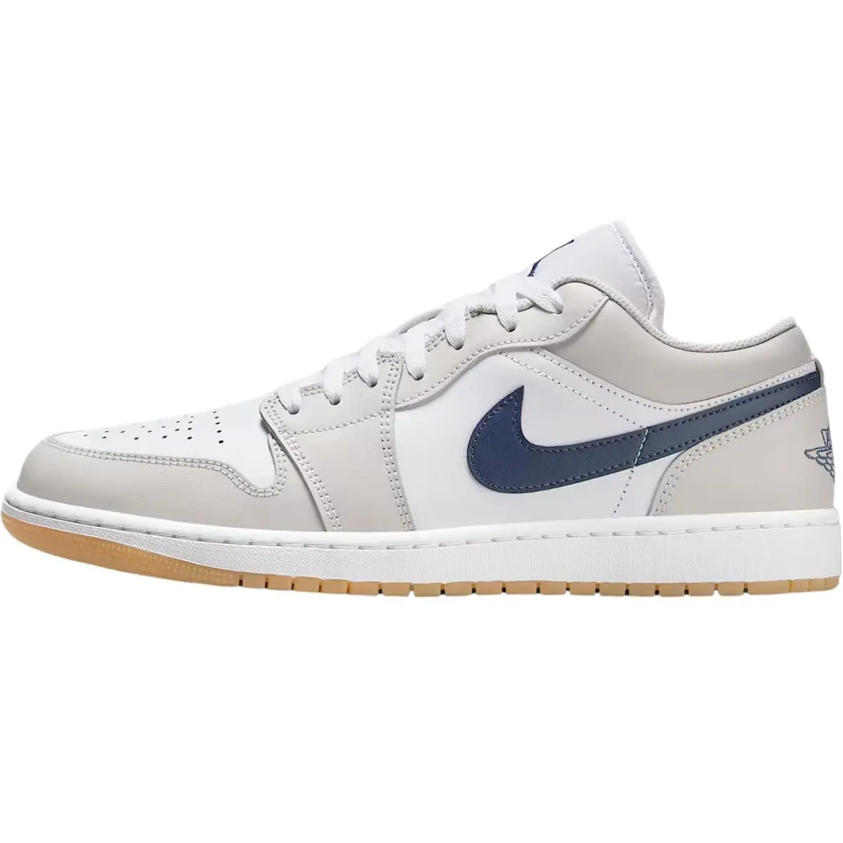 Nike shoes - Nike Air Jordan 1 Low Retro - White/White/White 10