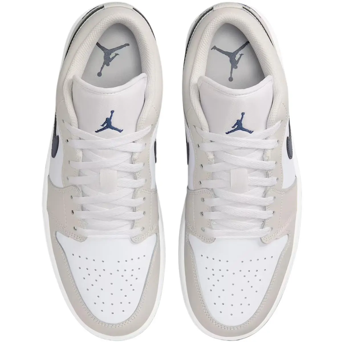 Nike shoes - Nike Air Jordan 1 Low Retro - White/White/White 12