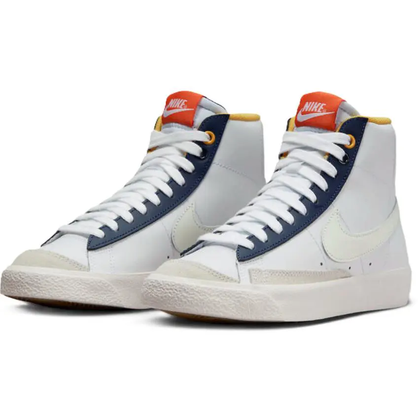 Nike shoes - White/Navy/Orange/Polar 8