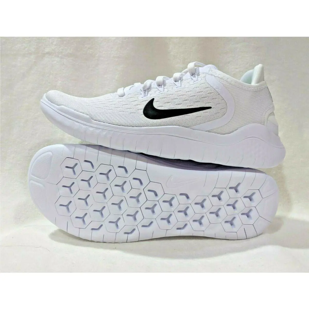 Nike shoes - Nike Free RN 2018 - Free - 942837-100 - White/Black 0