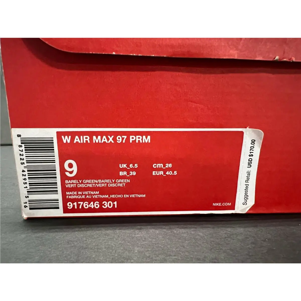 Nike shoes - Nike Air Max 97 - Air Max - 917646 - Green 5