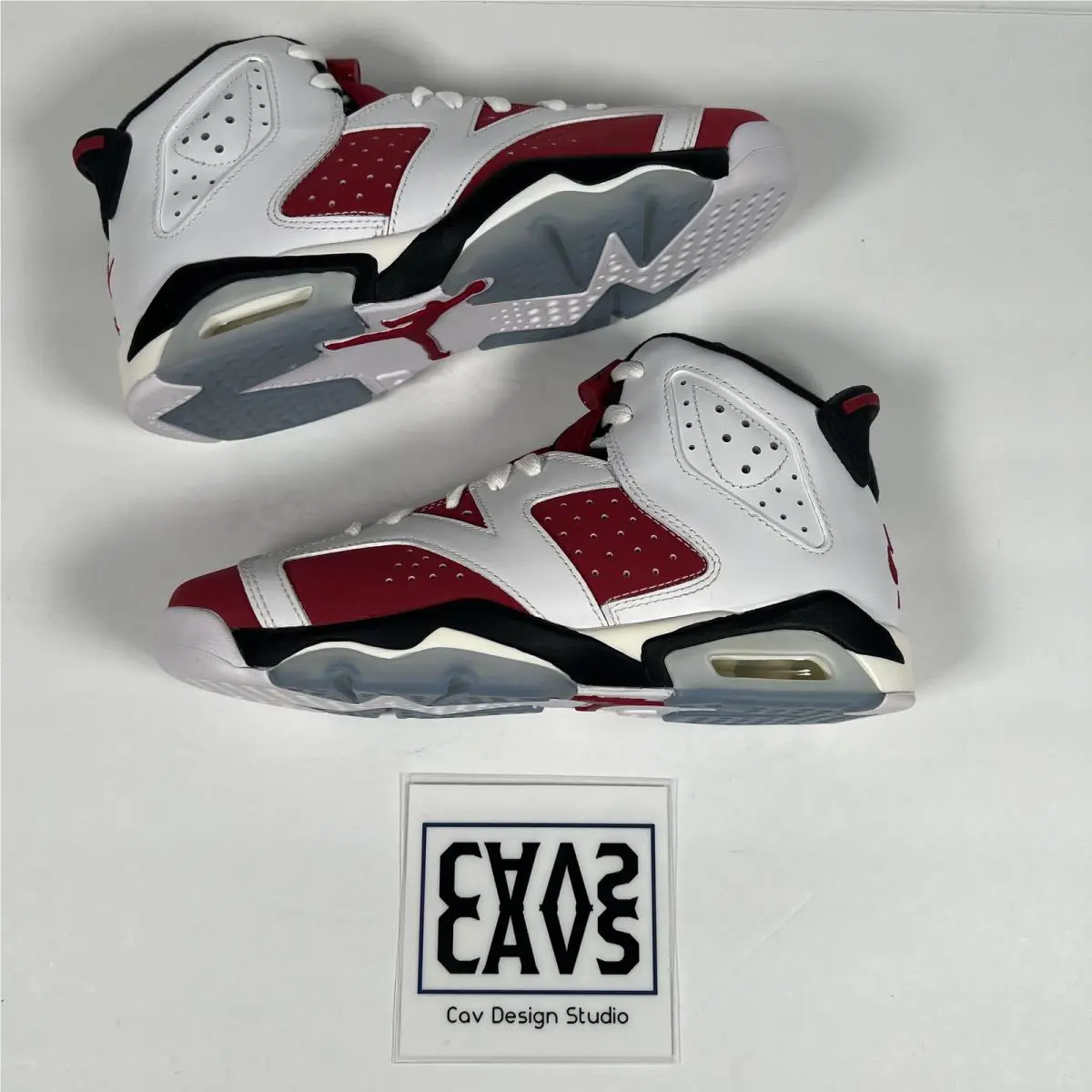 Nike shoes - Air Jordan 6 - Air - 384665-106 - Red 12