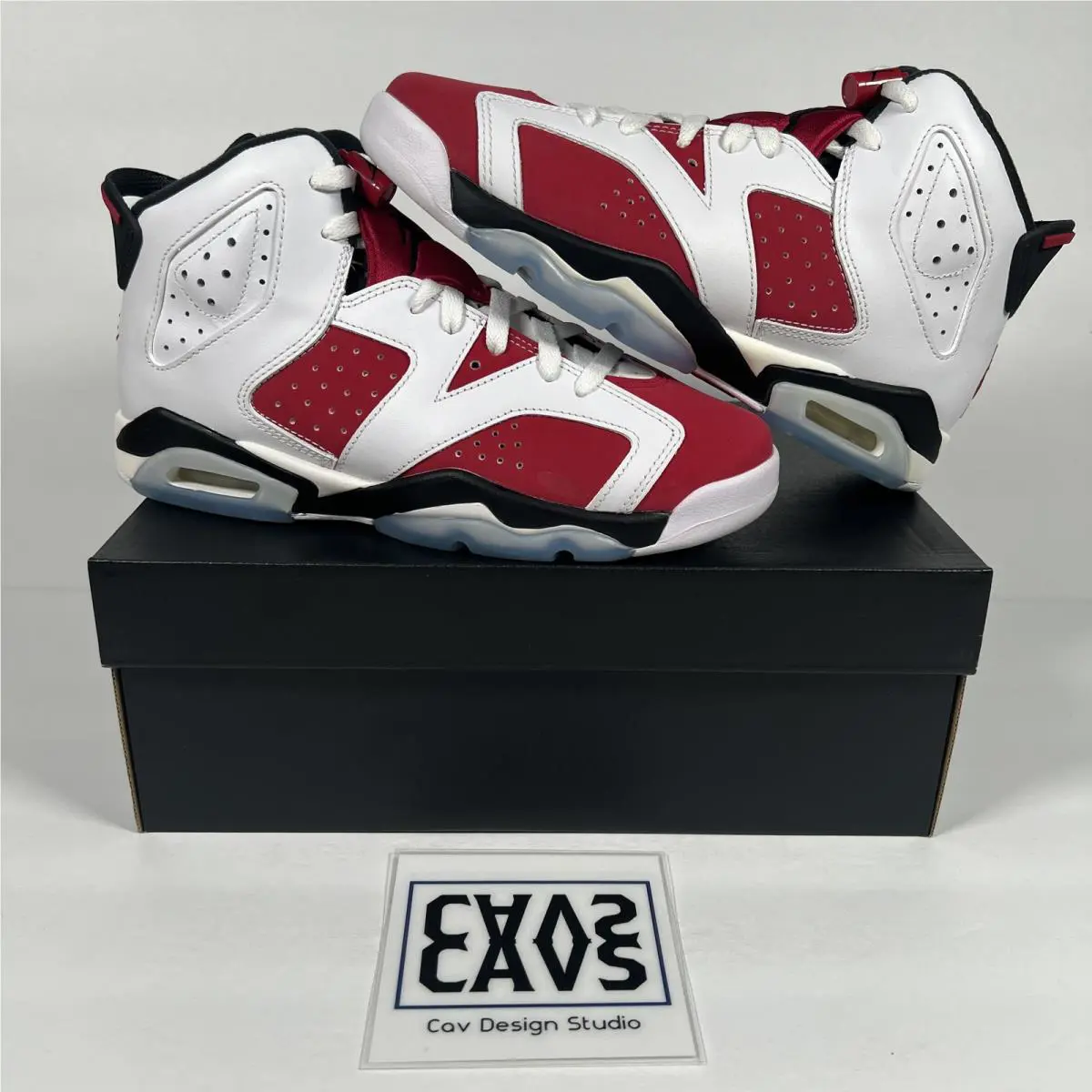 Nike shoes - Air Jordan 6 - Air - 384665-106 - Red 14
