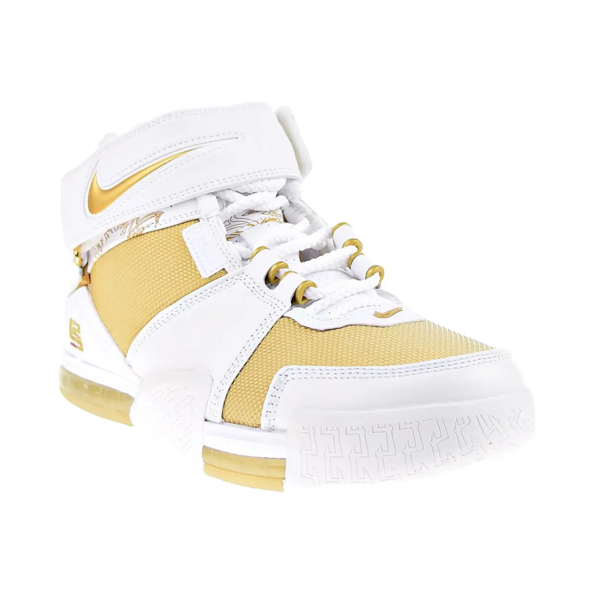 Nike shoes - White-Metallic Gold 6