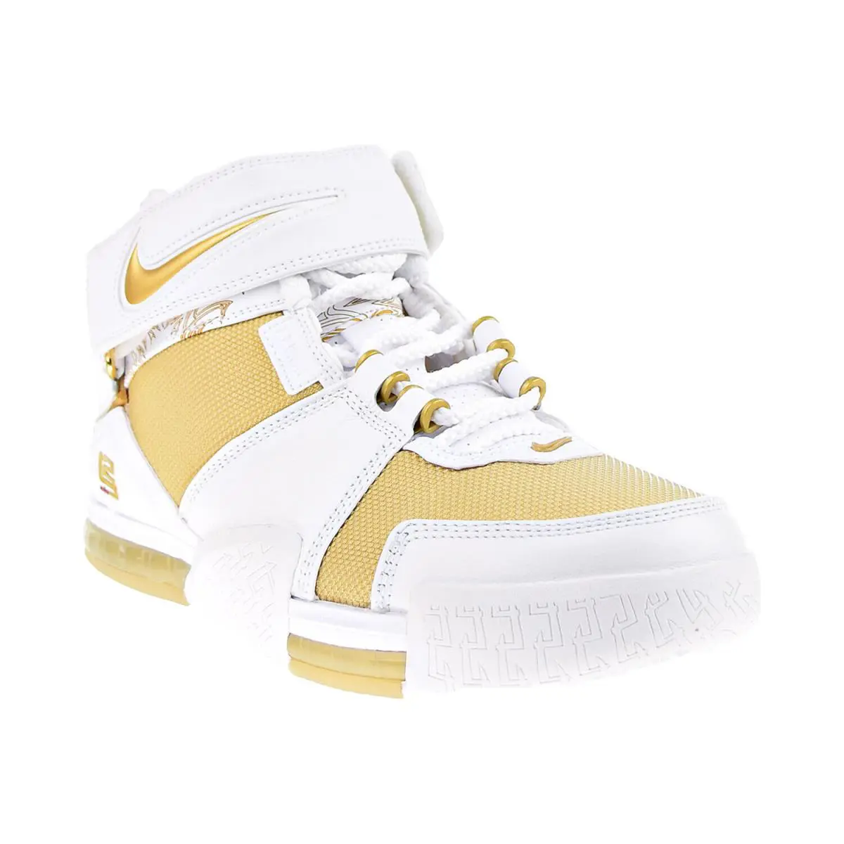 Nike shoes  - White-Metallic Gold 6