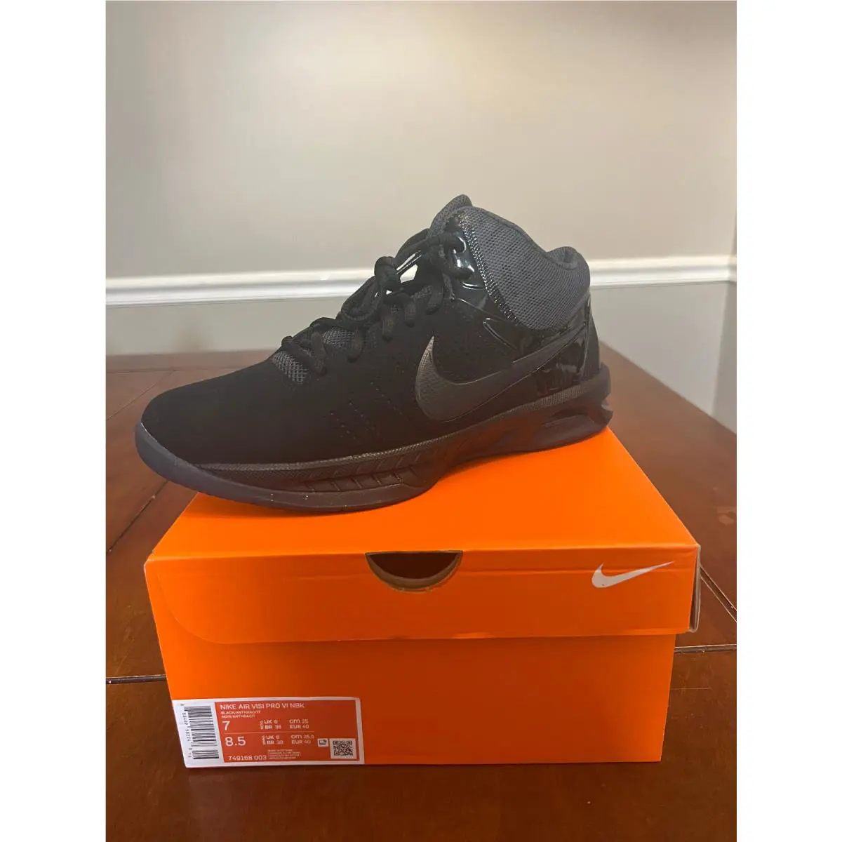Nike shoes - Nike Air Visi Pro - Air Visi Pro - 749168003 - Black 0