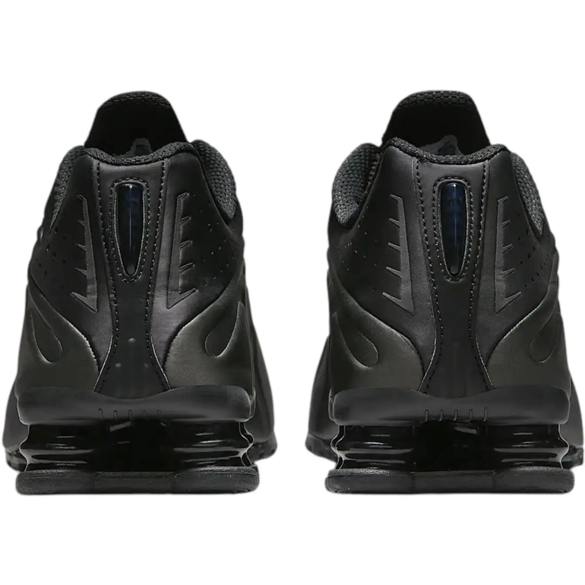 Nike shoes - Nike Shox R4 - Shox - Black/Black/Bright Crimson/Black 1