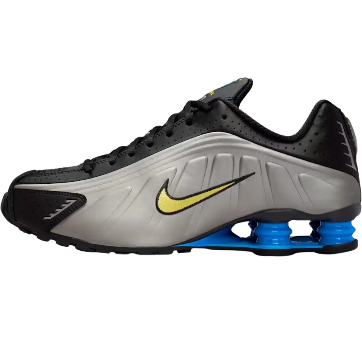 Nike shoes - Nike Shox R4 - Shox - Black/Black/Bright Crimson/Black 30