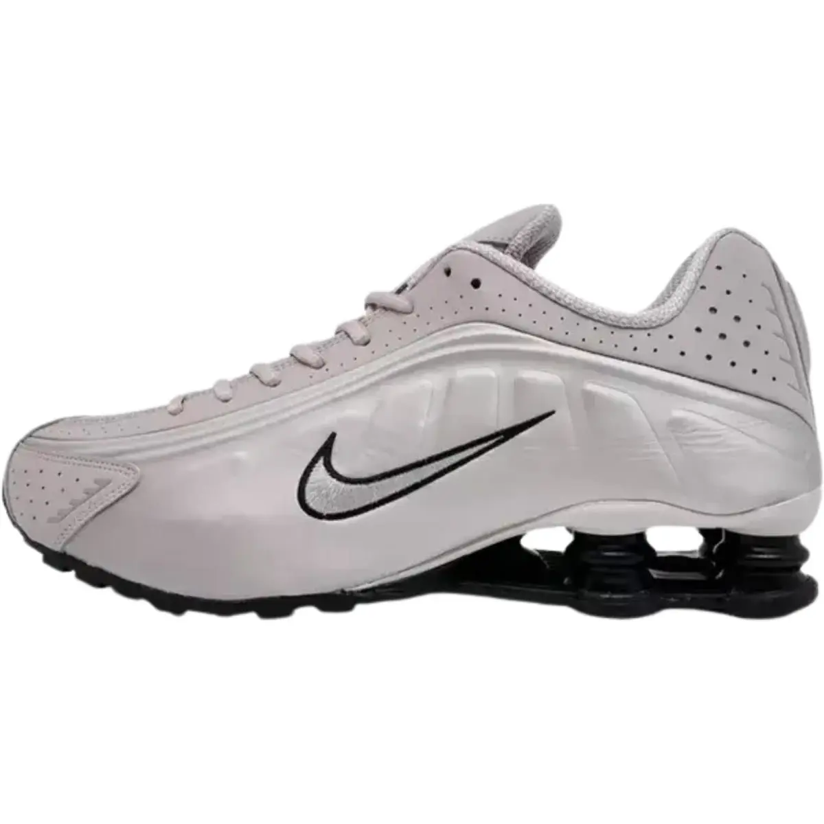 Nike shoes - Nike Shox R4 - Shox - Black/Black/Bright Crimson/Black 30
