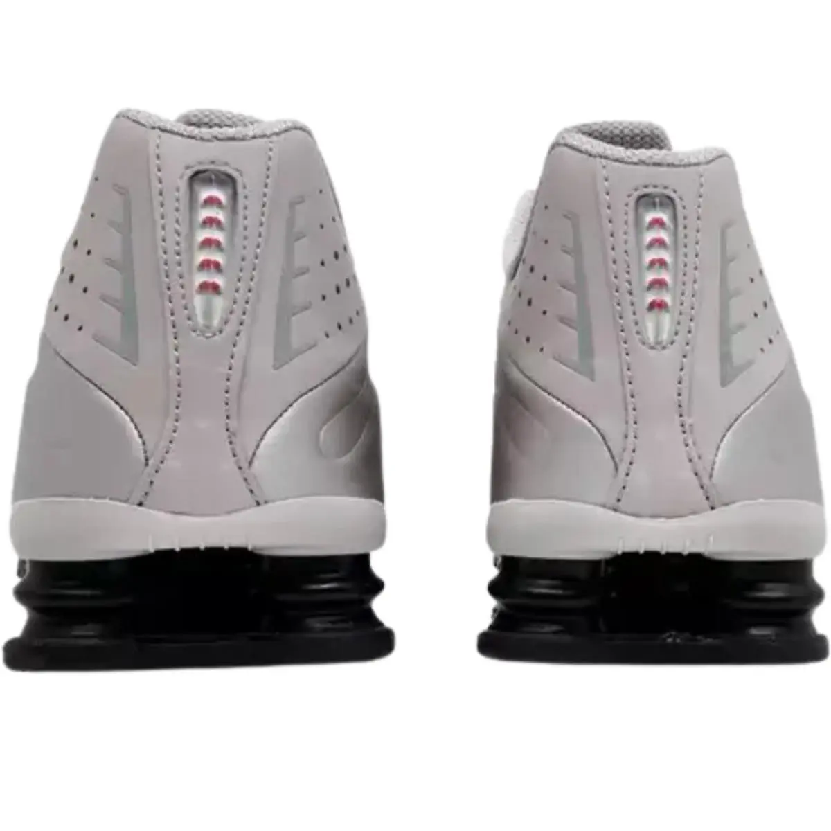 Nike shoes - Nike Shox R4 - Shox - Black/Black/Bright Crimson/Black 31