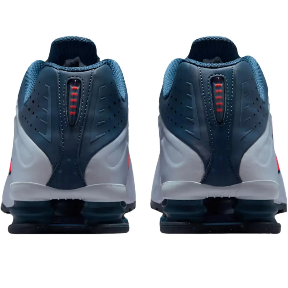 Nike shoes - Nike Shox R4 - Shox - Black/Black/Bright Crimson/Black 51