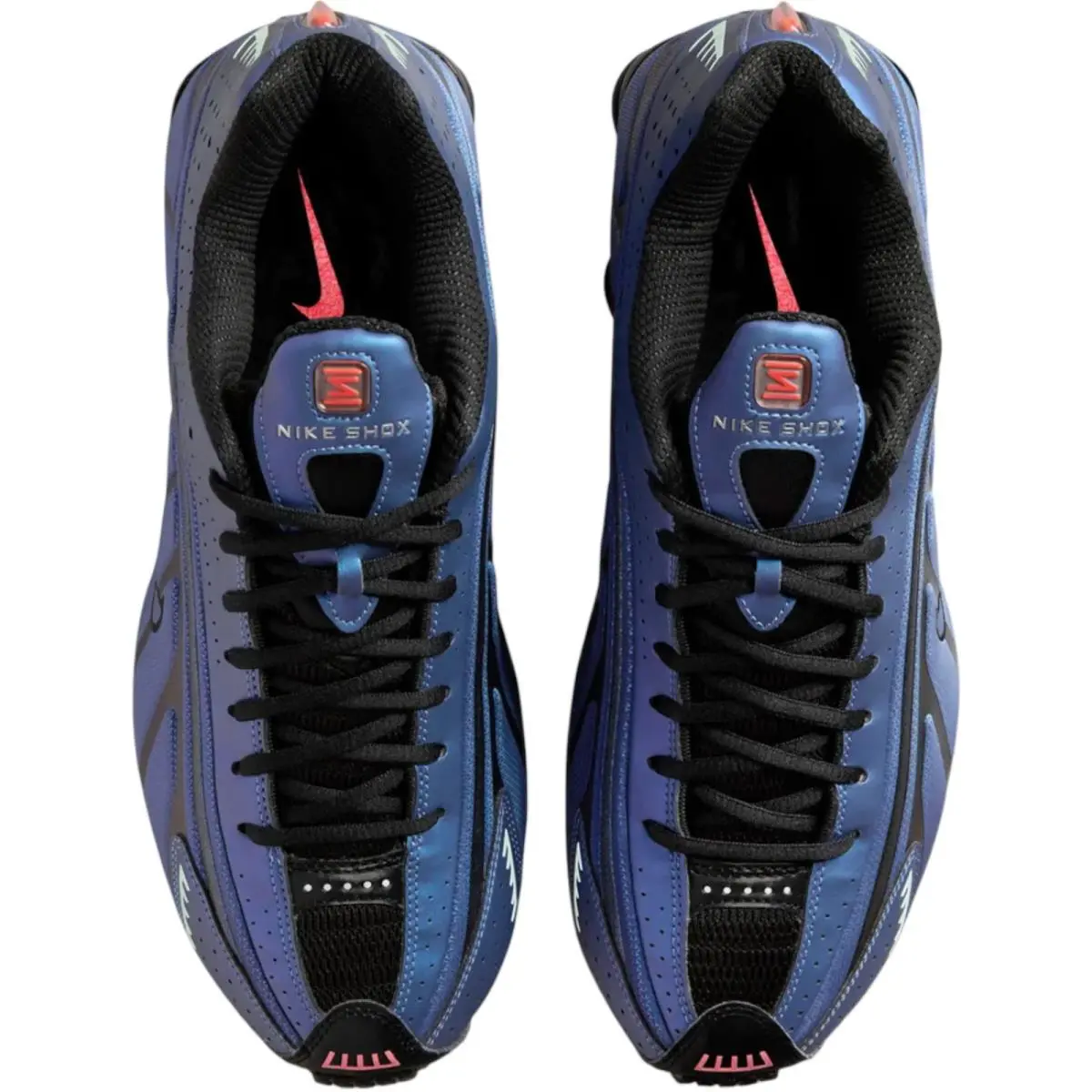 Nike shoes - Nike Shox R4 - Shox - Black/Black/Bright Crimson/Black 27