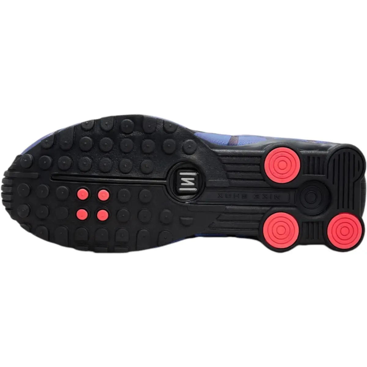 Nike shoes - Nike Shox R4 - Shox - Black/Black/Bright Crimson/Black 28