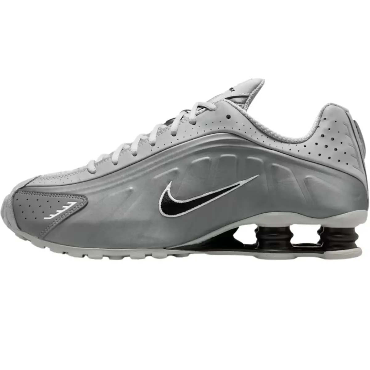 Nike shoes - Nike Shox R4 - Shox - Black/Black/Bright Crimson/Black 25