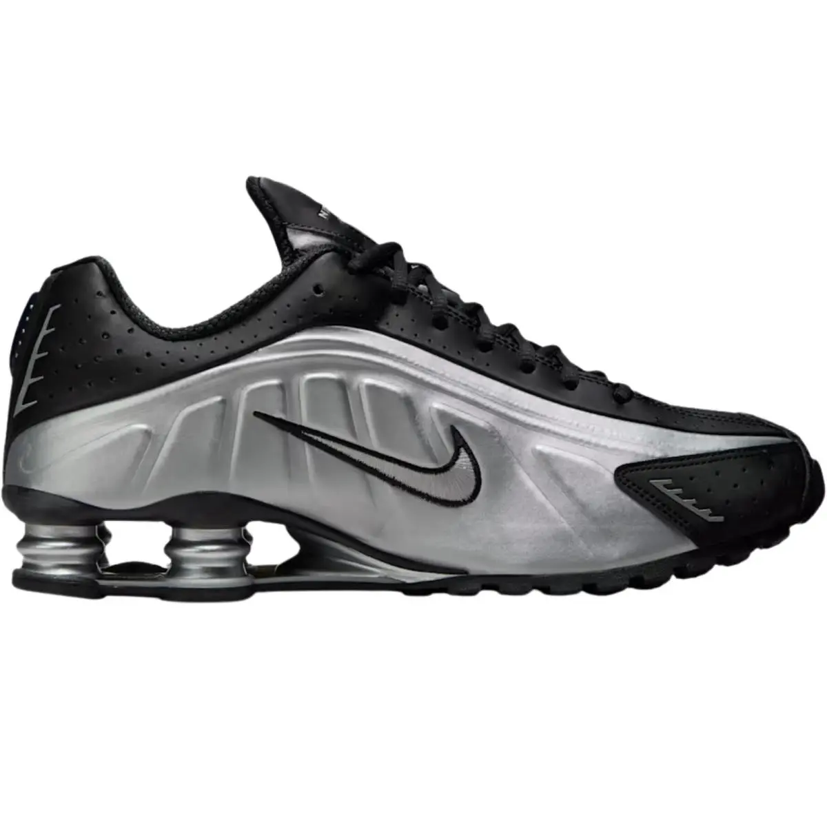 Nike shoes - Nike Shox R4 - Shox - Black/Black/Bright Crimson/Black 19