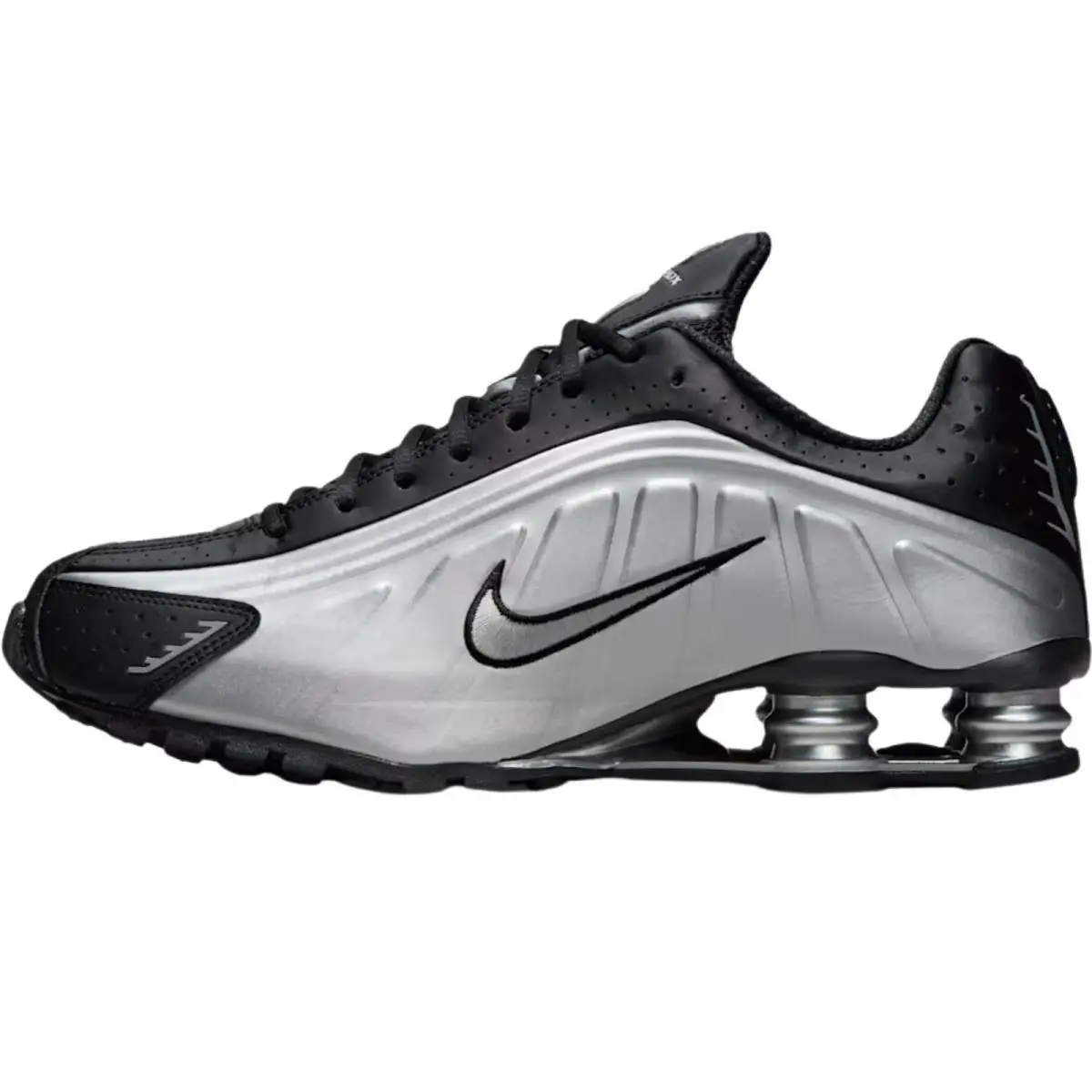 Nike shoes - Nike Shox R4 - Shox - Black/Black/Bright Crimson/Black 20