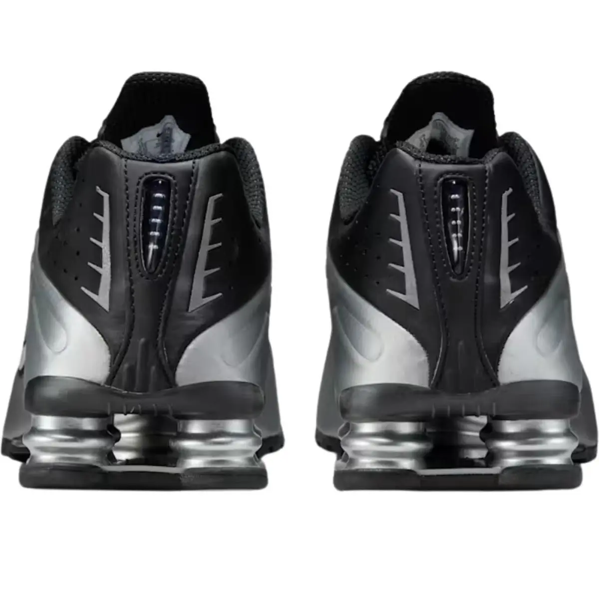 Nike shoes - Nike Shox R4 - Shox - Black/Black/Bright Crimson/Black 21