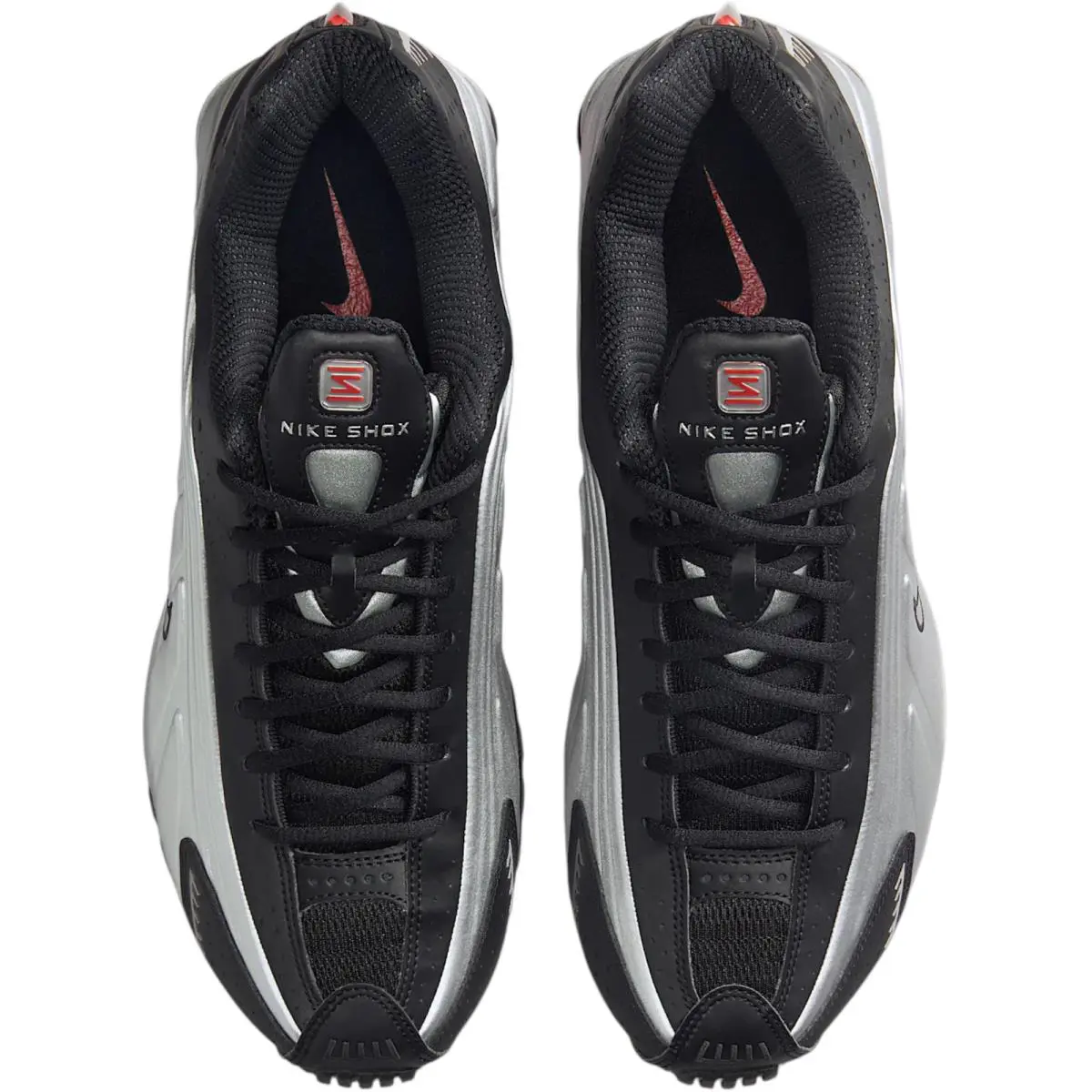 Nike shoes - Nike Shox R4 - Shox - Black/Black/Bright Crimson/Black 12