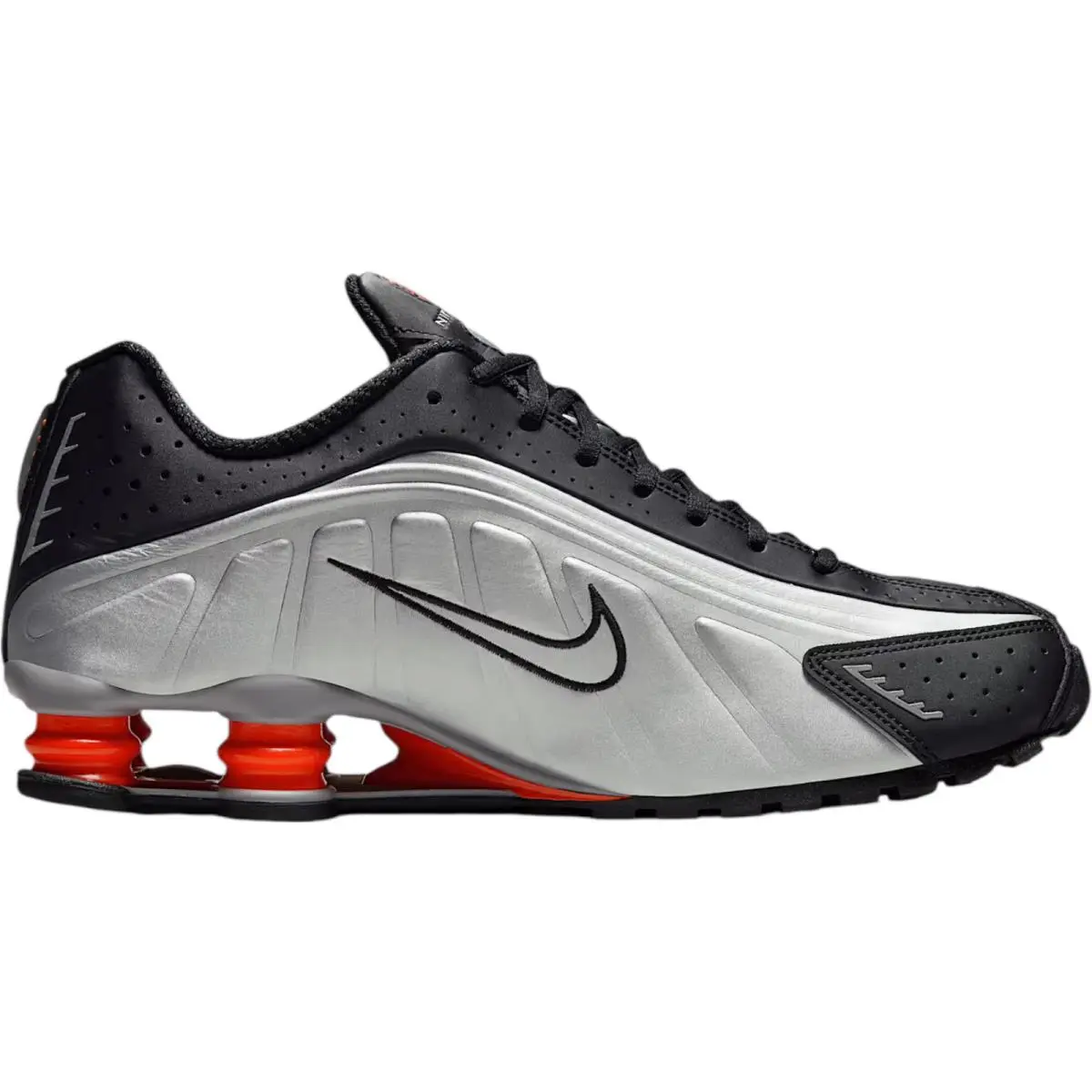 Nike shoes - Nike Shox R4 - Shox - Black/Black/Bright Crimson/Black 24