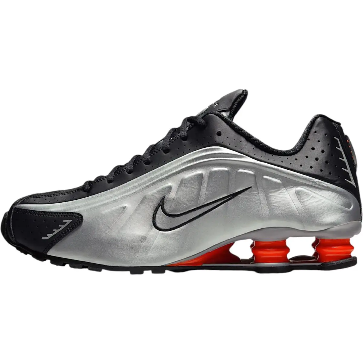 Nike shoes - Nike Shox R4 - Shox - Black/Black/Bright Crimson/Black 25