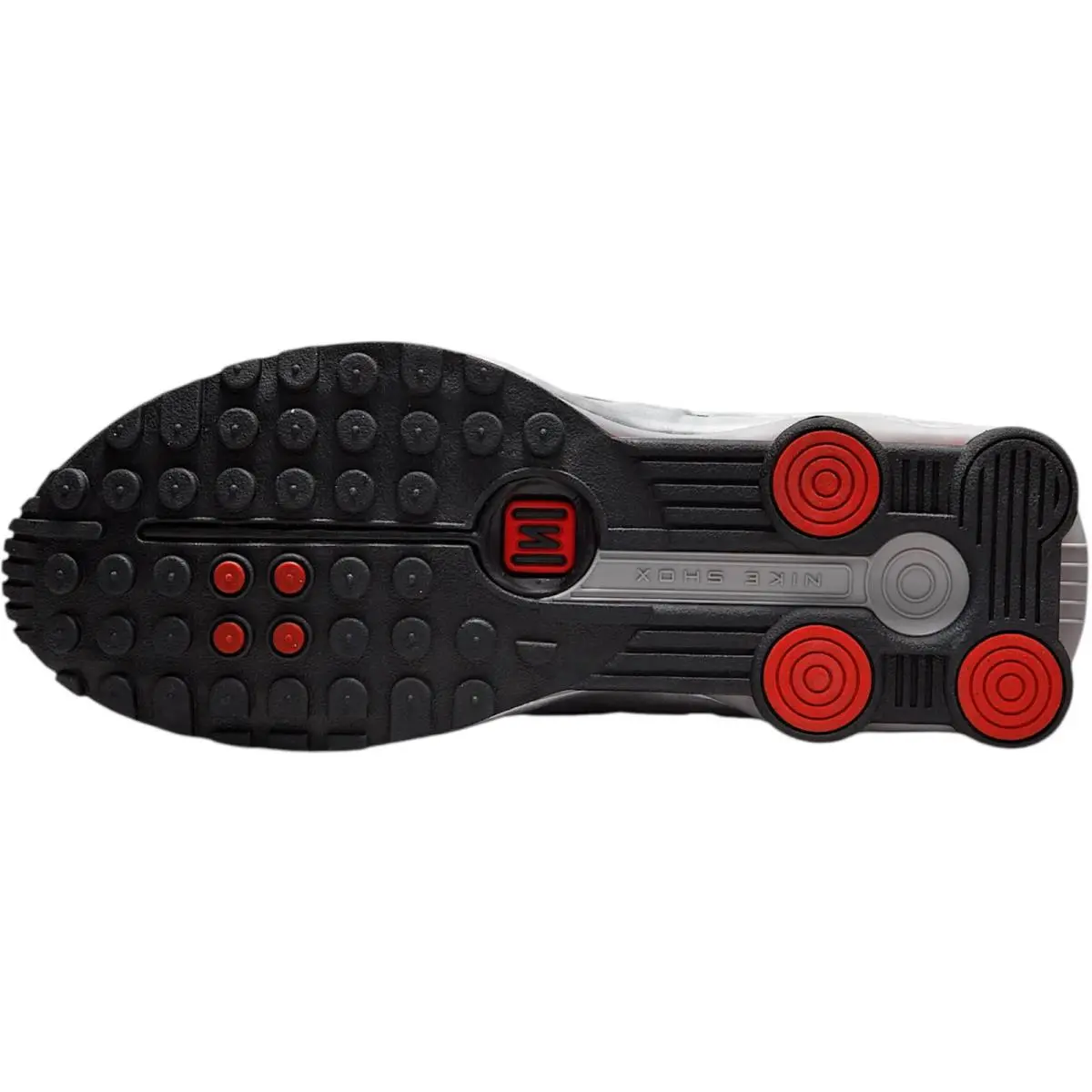 Nike shoes - Nike Shox R4 - Shox - Black/Black/Bright Crimson/Black 28