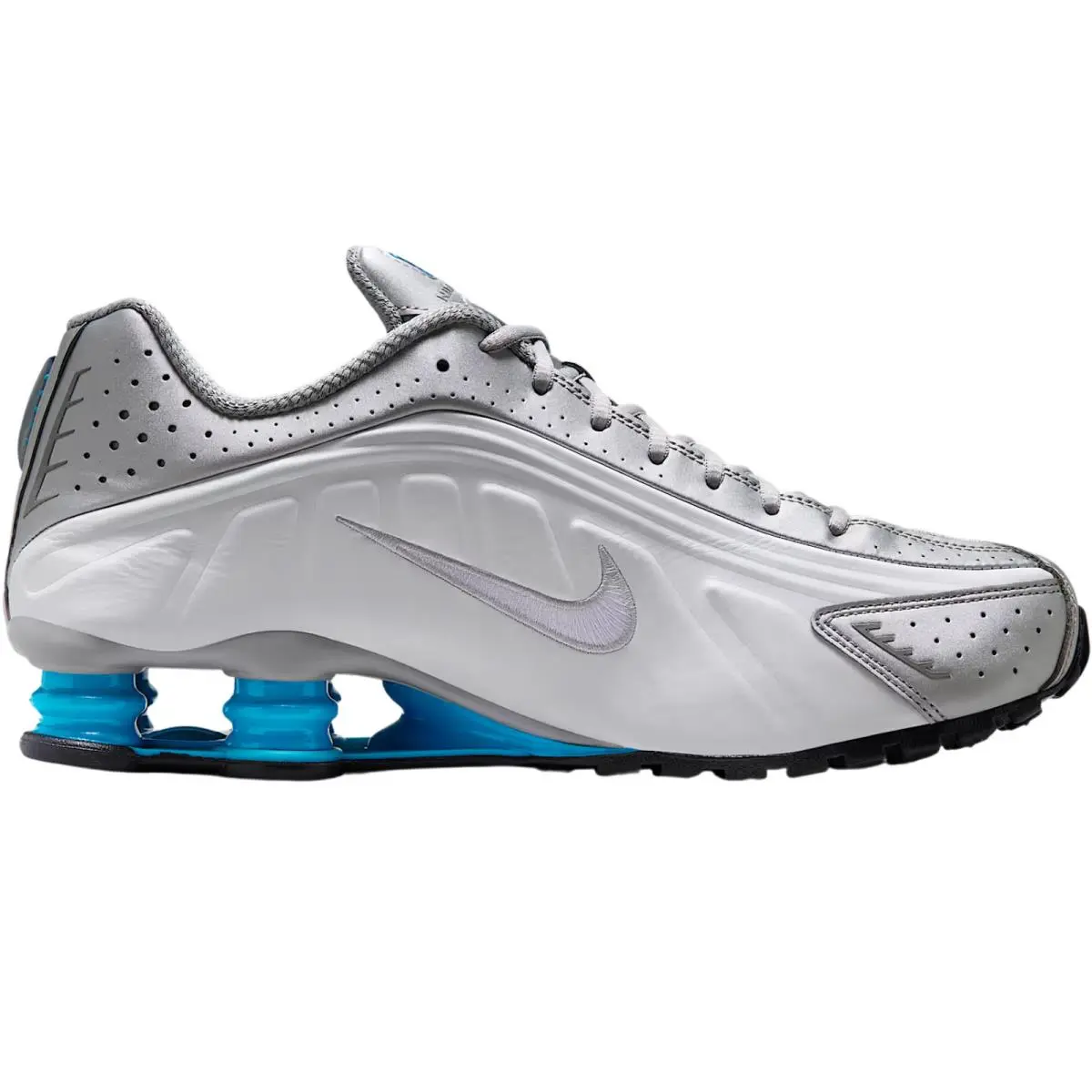 Nike shoes - Nike Shox R4 - Shox - Black/Black/Bright Crimson/Black 39