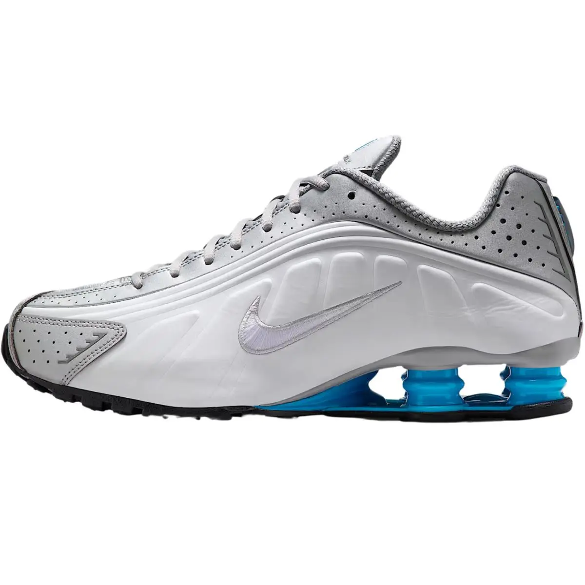 Nike shoes - Nike Shox R4 - Shox - Black/Black/Bright Crimson/Black 40