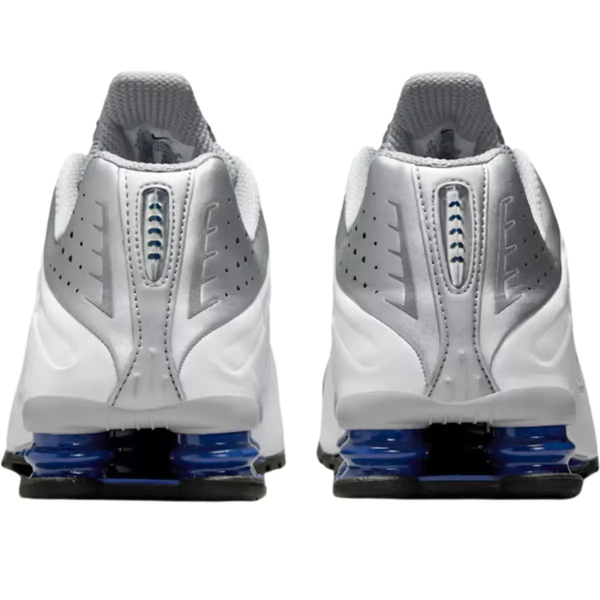Nike shoes - Nike Shox R4 - Shox - Black/Black/Bright Crimson/Black 46
