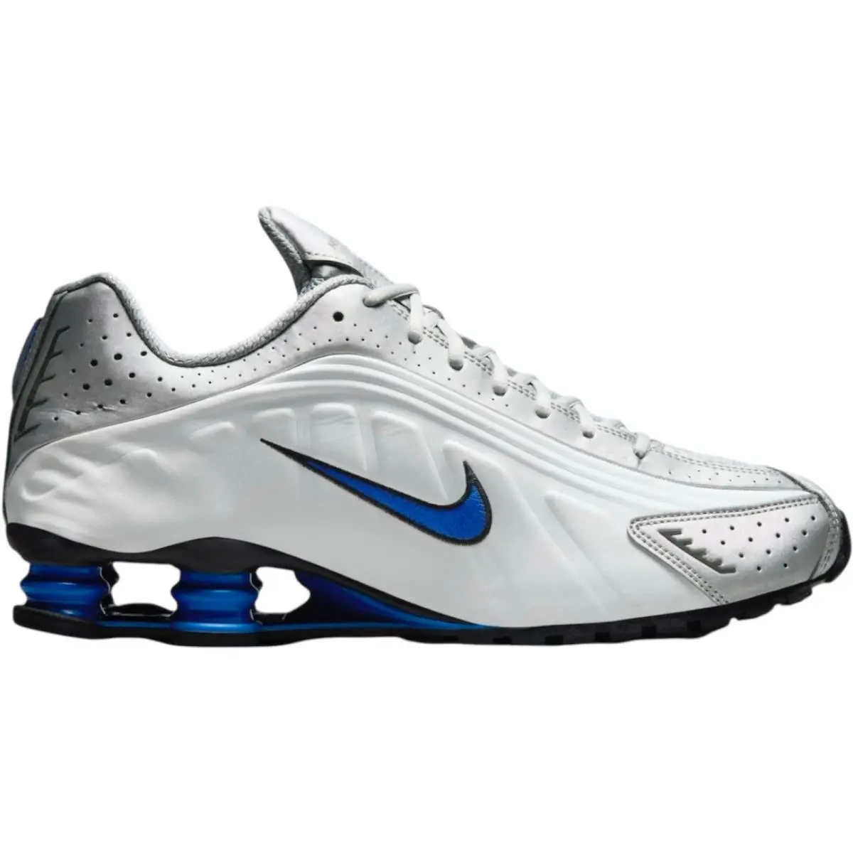 Nike shoes - Nike Shox R4 - Shox - Black/Black/Bright Crimson/Black 34